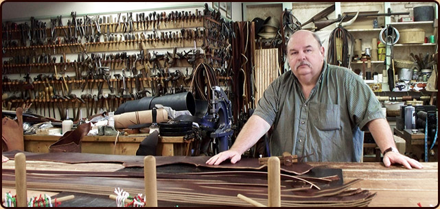 Dennis Knight of River Ridge Leather Co.