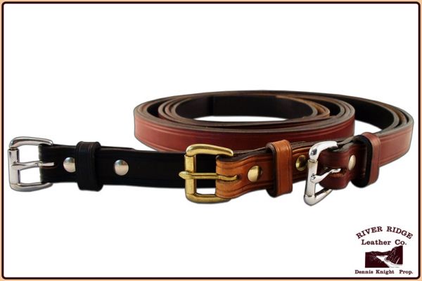 1-inch Handmade Bridle Leather Belt